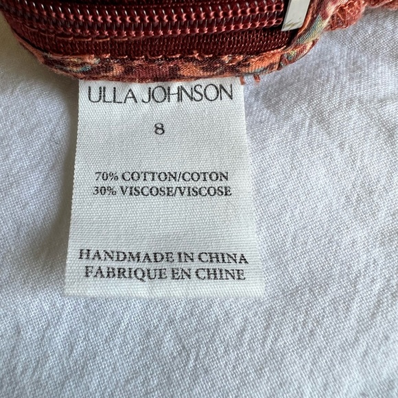 Ulla Johnson Syma blouse. Rosebud. Size 8. - Picture 4 of 7